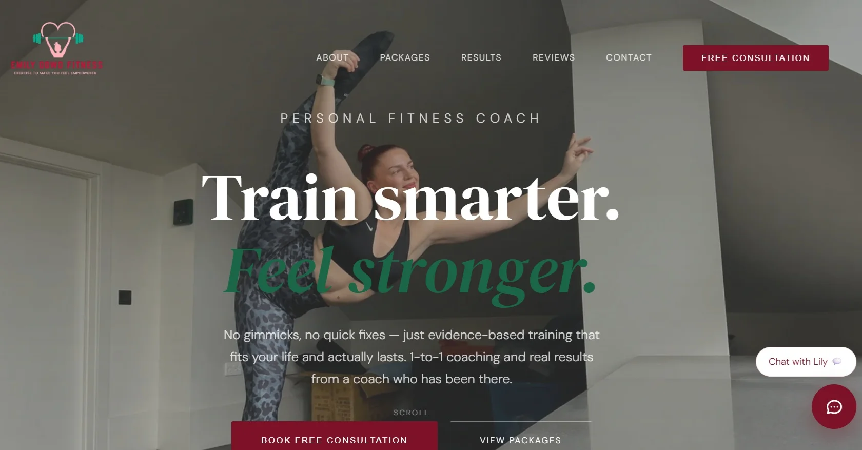 Emily Dowd Fitness — personal trainer Cambridge website